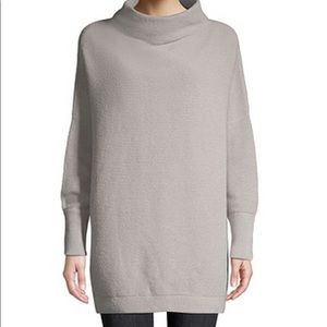 Free People Slouchy Ottoman Tunic Size Medium: Grey